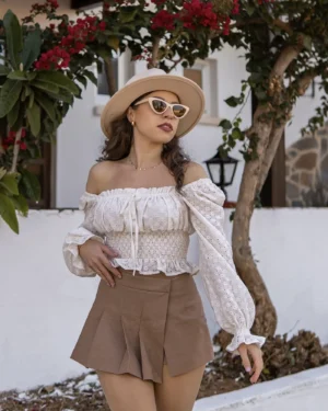 Bluzka AMANDA off-white