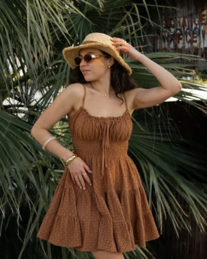 Sukienka AMBER camel