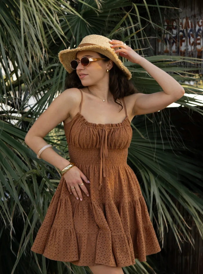 sukienka-AMBER-camel sukienka-AMBER-camel